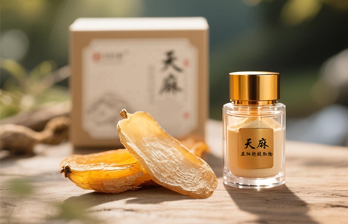 天麻亚细胞提取物